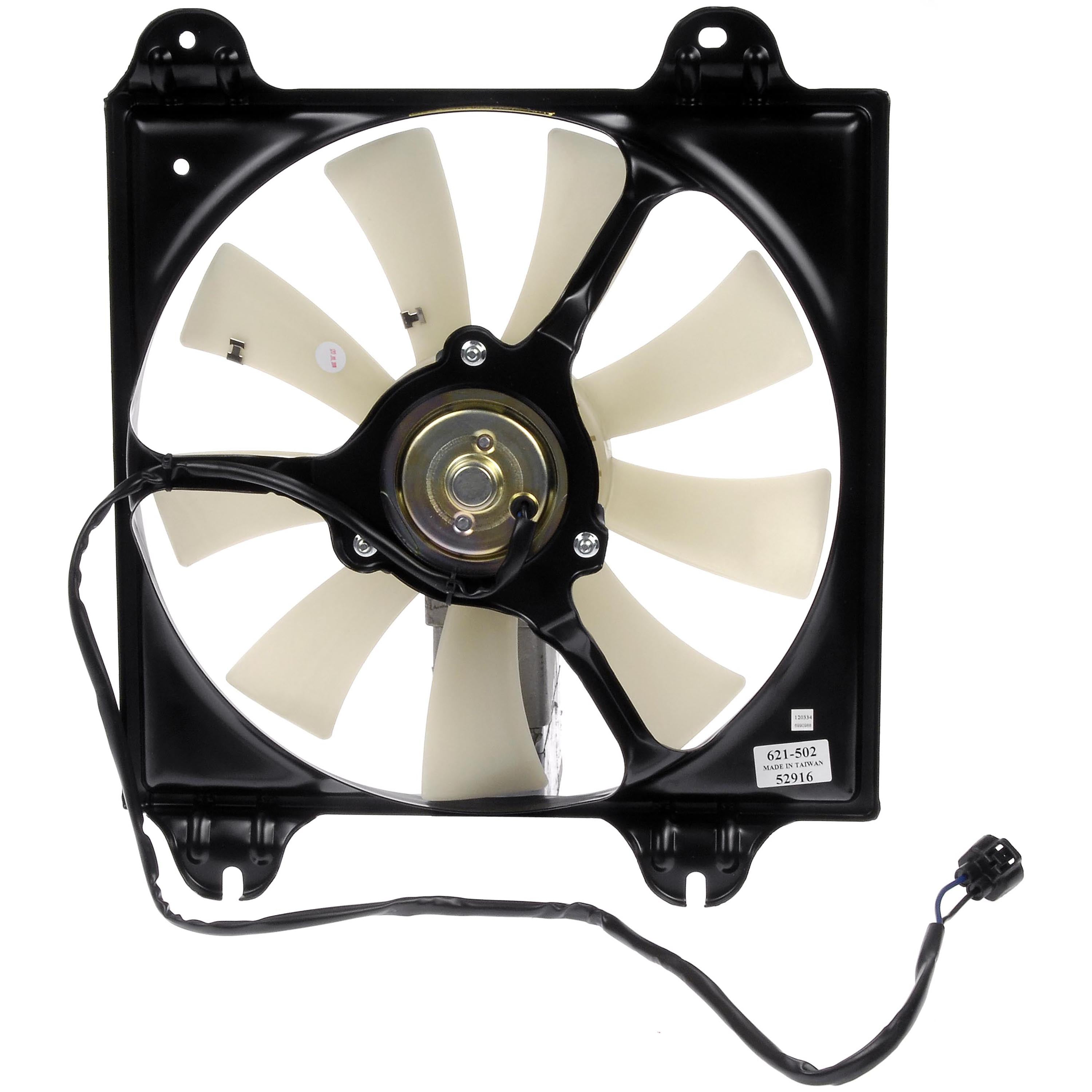 Dorman 621-502 A/C Condenser Fan Assembly for Specific Mitsubishi Models Fits 2007 Mitsubishi Eclipse