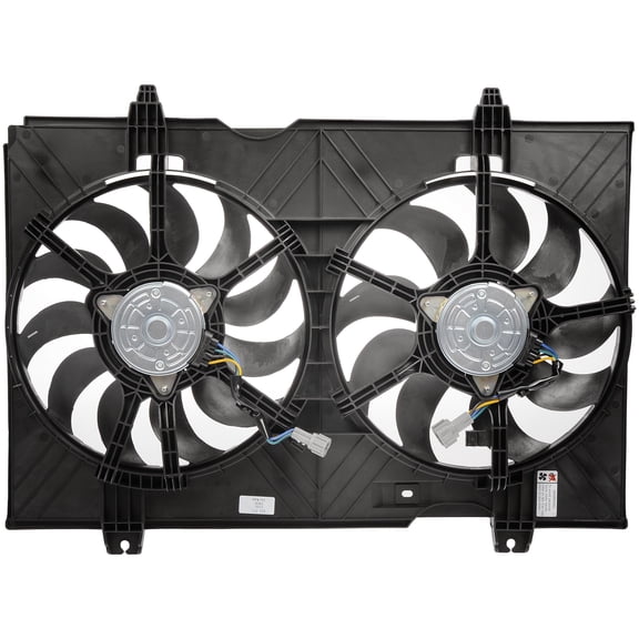 Dorman 621-571 Engine Cooling Fan Assembly for Specific Chevrolet / Nissan Models Fits select: 2013-2021 NISSAN NV200, 2015-2018 CHEVROLET CITY EXPRESS