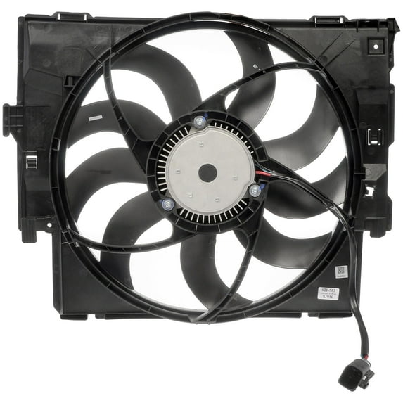 Dorman 621-583 Engine Cooling Fan Assembly for Specific BMW Models Fits select: 2014-2018 BMW 328, 2014-2016 BMW 335