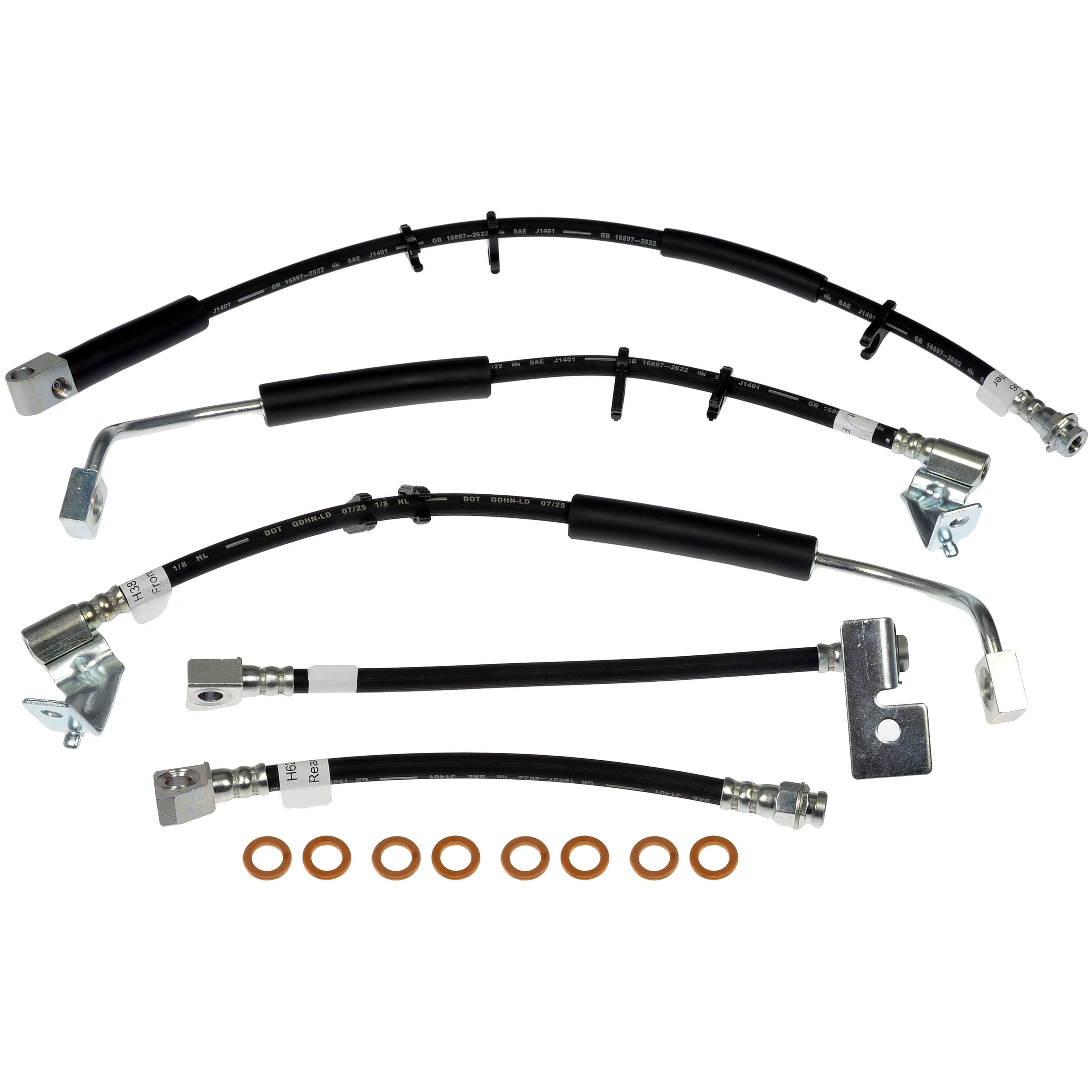 Dorman 622-216 Brake Hydraulic Hose Set for Specific Ford Models