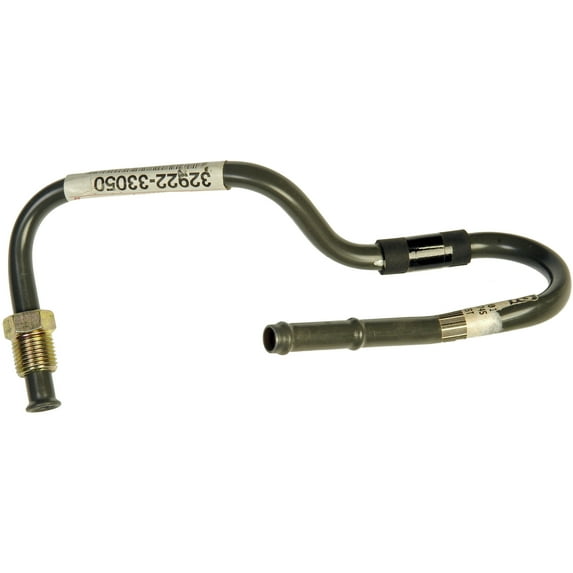 Dorman 624-401 Automatic Transmission Oil Cooler Hose Assembly for Specific Toyota Models, Black; Coated Fits select: 1992-1996 TOYOTA CAMRY