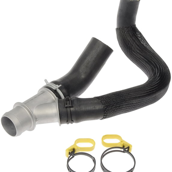 Dorman 626-325 Radiator Coolant Hose for Specific Ram Models, Black; Silver; Yellow