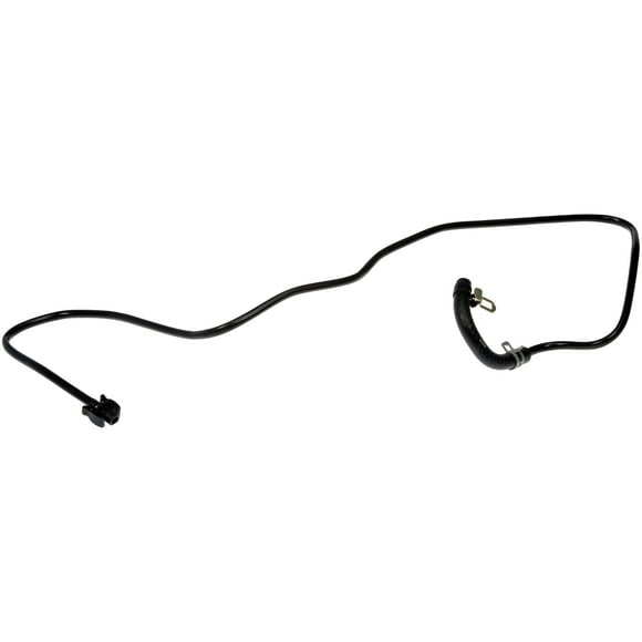 Dorman 626-710 Engine Coolant Overflow Hose for Specific Ford Models, Black; Silver