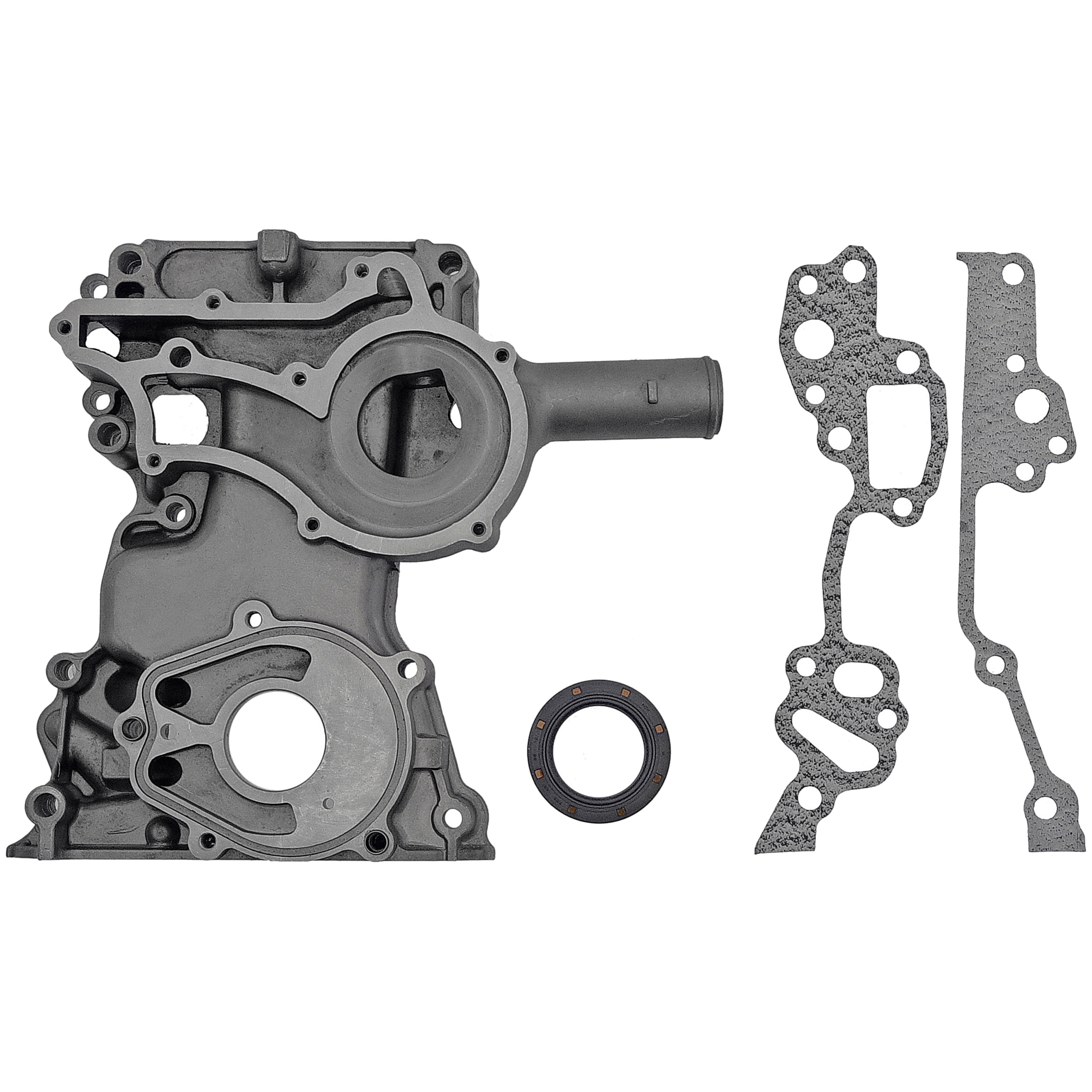Dorman 635-301 Engine Timing Cover for Specific Toyota Models Fits 1984 Toyota Pickup - Dorman Timing Cover 635-301 - TIMING COVER - Timing Cover With Gasket And Seal - Thermostat Housing - Timing Chain Cover - Timing Belt Cover - Water Pipe - Crossover Housing - This direct replacement timing cover matches the fit and function of the original equipment cover for a reliable repair. This part has undergone extensive testing to ensure adherence to precise design standards. - Toyota 4Runner 1984, Toyota Celica 1984-79, Toyota Corona 1982-79, Toyota Pickup 1984-79
