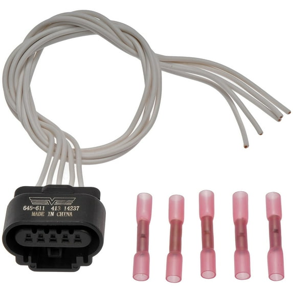 Dorman 645-611 Tail Light Wiring Harness Connector for Specific Models Fits select: 2002-2009 CHEVROLET TRAILBLAZER, 2002-2009 GMC ENVOY