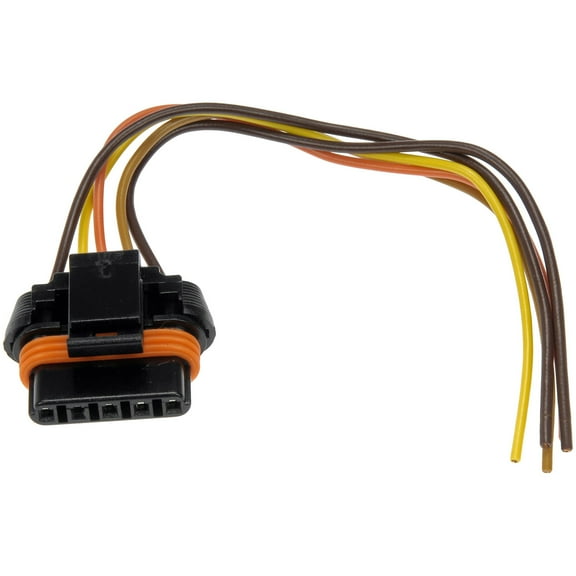 Dorman 645-715 Diesel Glow Plug Wiring Harness for Specific Ford Models, Black
