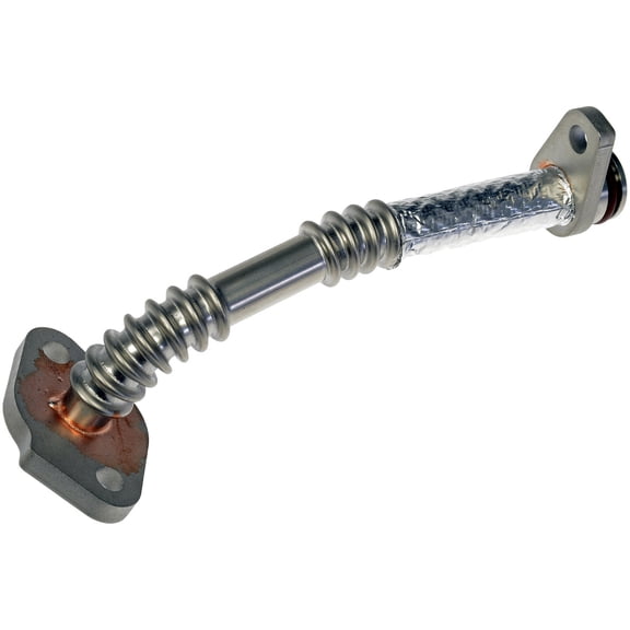 Dorman 667-381 Turbocharger Oil Line for Specific Ford Models, Silver