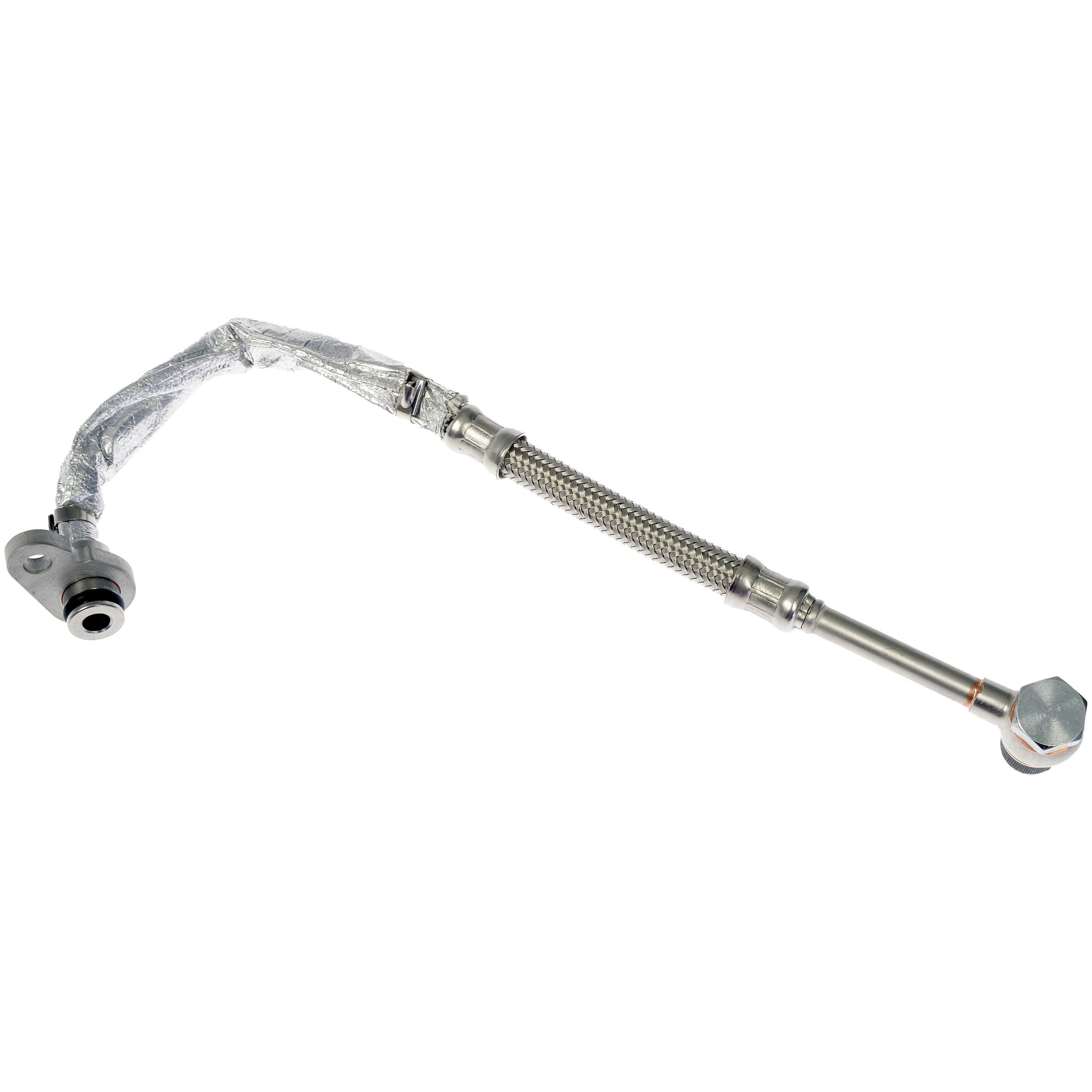 Dorman 667-466 Turbocharger Oil Line for Specific Ford Models, Silver
