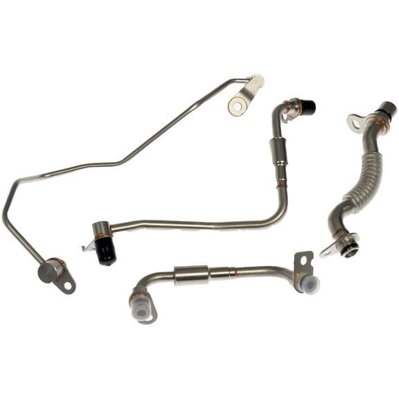 Dorman 667-497 Driver Side Turbocharger Coolant and Oil Supply / Return Line Kit for Specific Ford / Lincoln Models