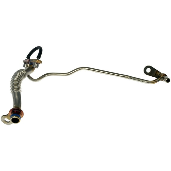Dorman 667-533 Left Lower Turbocharger Oil Line for Specific Ford / Lincoln Models, Natural