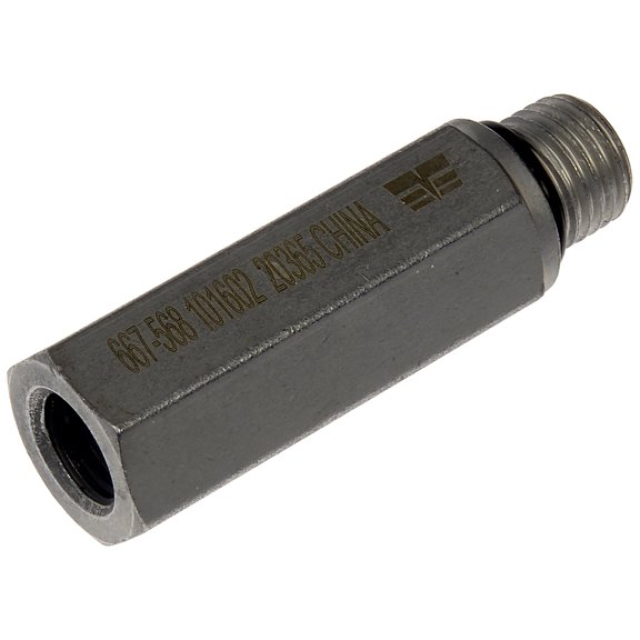 Dorman 667-568 Turbocharger Oil Line Adapter for Specific Ford Models, Natural