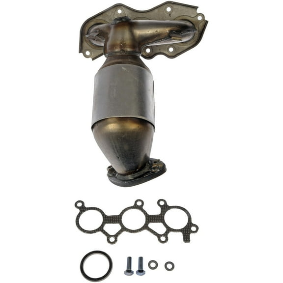Dorman 673-847 Rear Catalytic Converter with Integrated Exhaust Manifold for Specific Lexus / Toyota Models