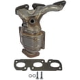 thumbnail image 1 of Dorman 673-884 Rear Catalytic Converter with Integrated Exhaust Manifold for Specific Mazda Models Fits select: 2000-2001 MAZDA MPV, 1 of 3