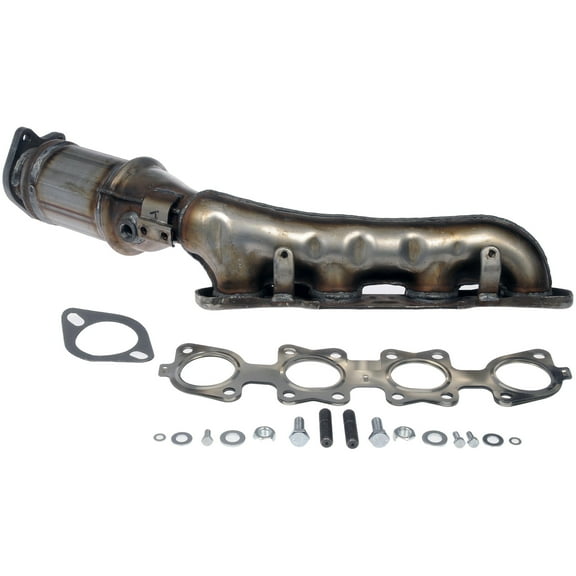Dorman 673-951 Driver Side Catalytic Converter with Integrated Exhaust Manifold for Specific Hyundai / Kia Models Fits select: 2014-2016 HYUNDAI EQUUS, 2015 KIA K900