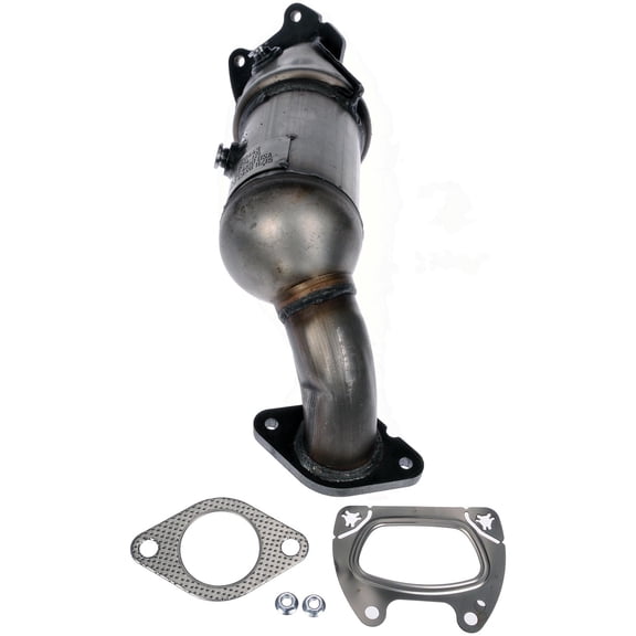 Dorman 674-121 Rear Catalytic Converter with Integrated Exhaust Manifold for Specific Models, Natural