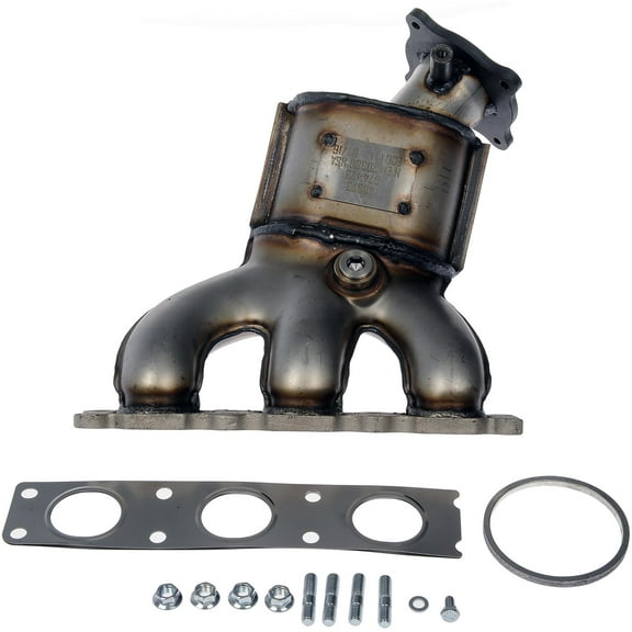 Dorman 674-123 Passenger Side Catalytic Converter with Integrated Exhaust Manifold for Specific Land Rover / Volvo Models (Non-CARB Compliant) Fits select: 2008-2010 VOLVO XC70