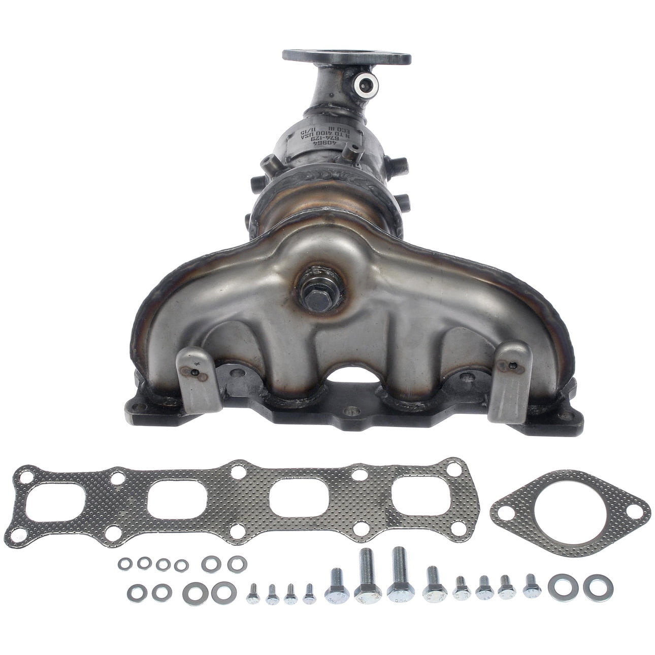 Dorman 674-129 Catalytic Converter with Integrated Exhaust Manifold for Specific Hyundai / Kia Models, Natural