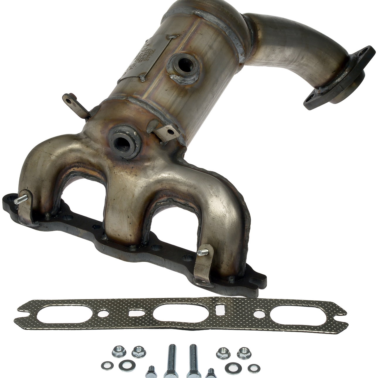 Dorman 674-131 Rear Catalytic Converter with Integrated Exhaust Manifold for Specific Chrysler / Dodge / Volkswagen Models, Natural