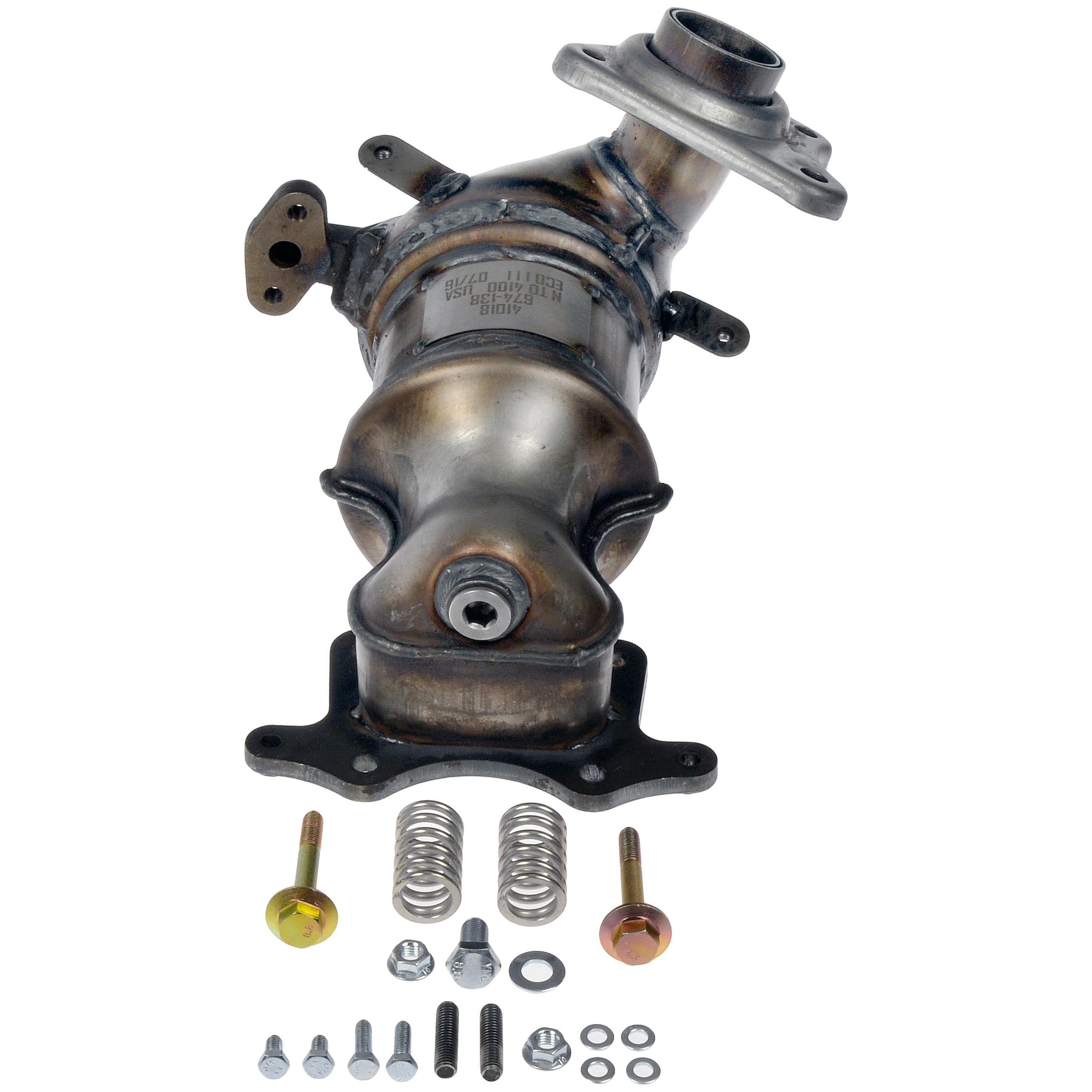 Dorman 674-138 Catalytic Converter with Integrated Exhaust Manifold for Specific Honda Models, Natural