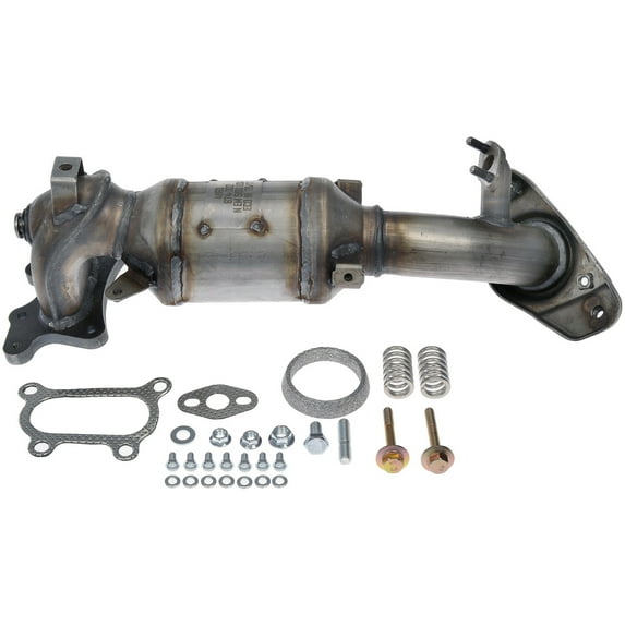 Dorman 674-302 Catalytic Converter with Integrated Exhaust Manifold for Specific Honda Models, Natural