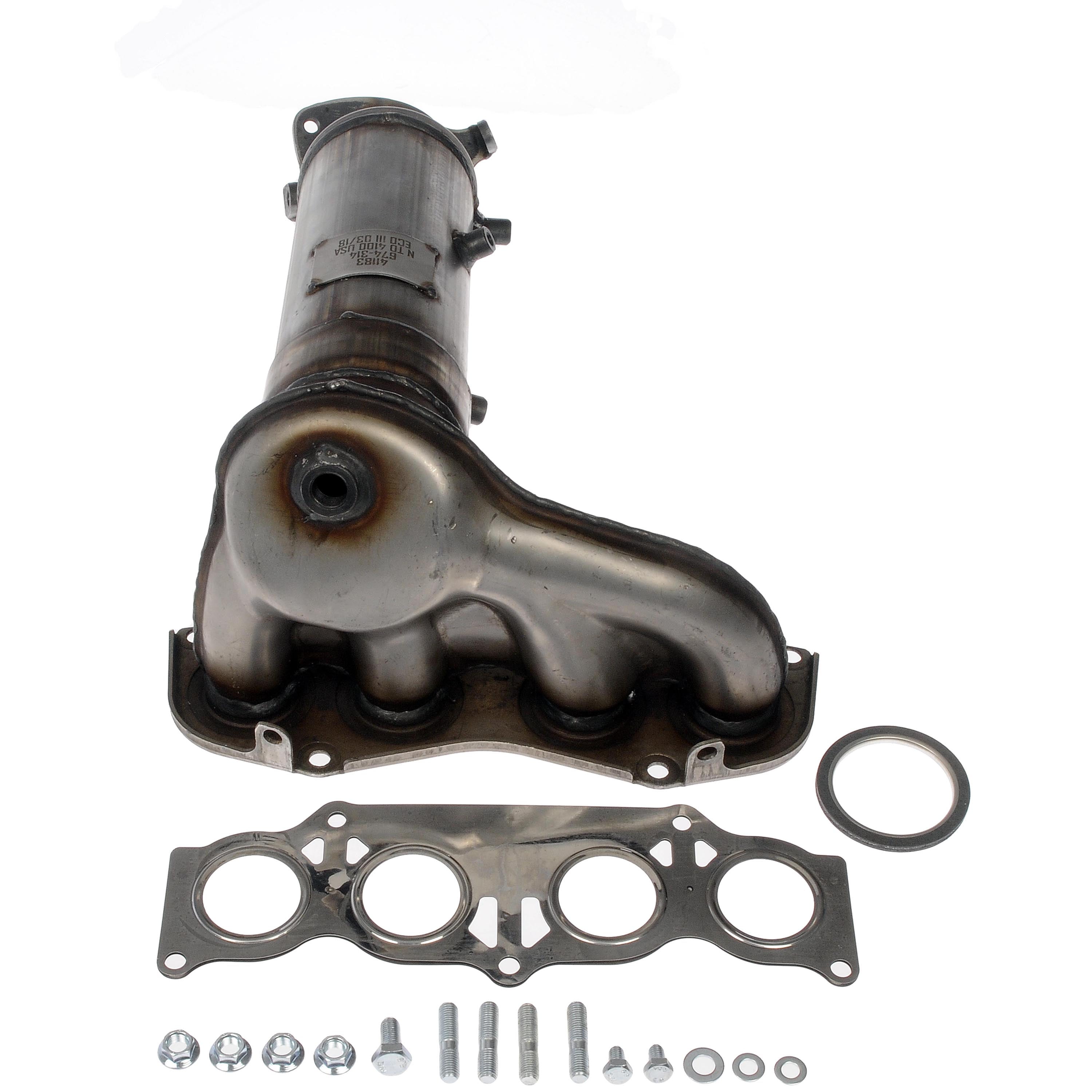 Dorman 674-314 Catalytic Converter with Integrated Exhaust Manifold for Specific Toyota Models (Non-CARB Compliant) Fits select: 2002-2006 TOYOTA CAMRY