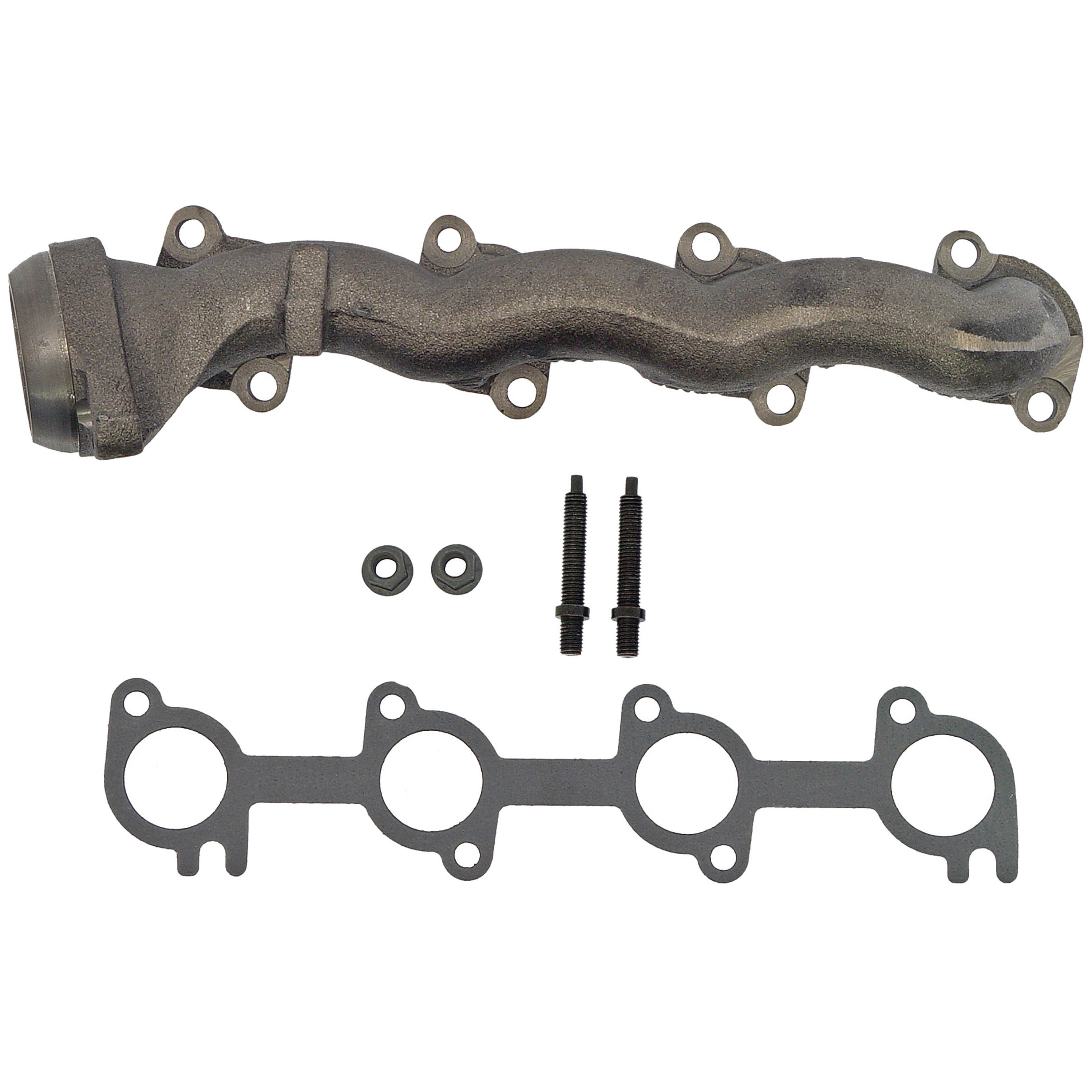 Exhaust Manifold (Passenger Side) For Ford F150, F250, Expedition 4.6L V8 – Cast Iron, Direct Fit