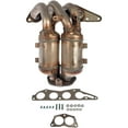 thumbnail image 1 of Dorman 674-836 Catalytic Converter with Integrated Exhaust Manifold for Specific Mitsubishi Models, Natural, 1 of 4