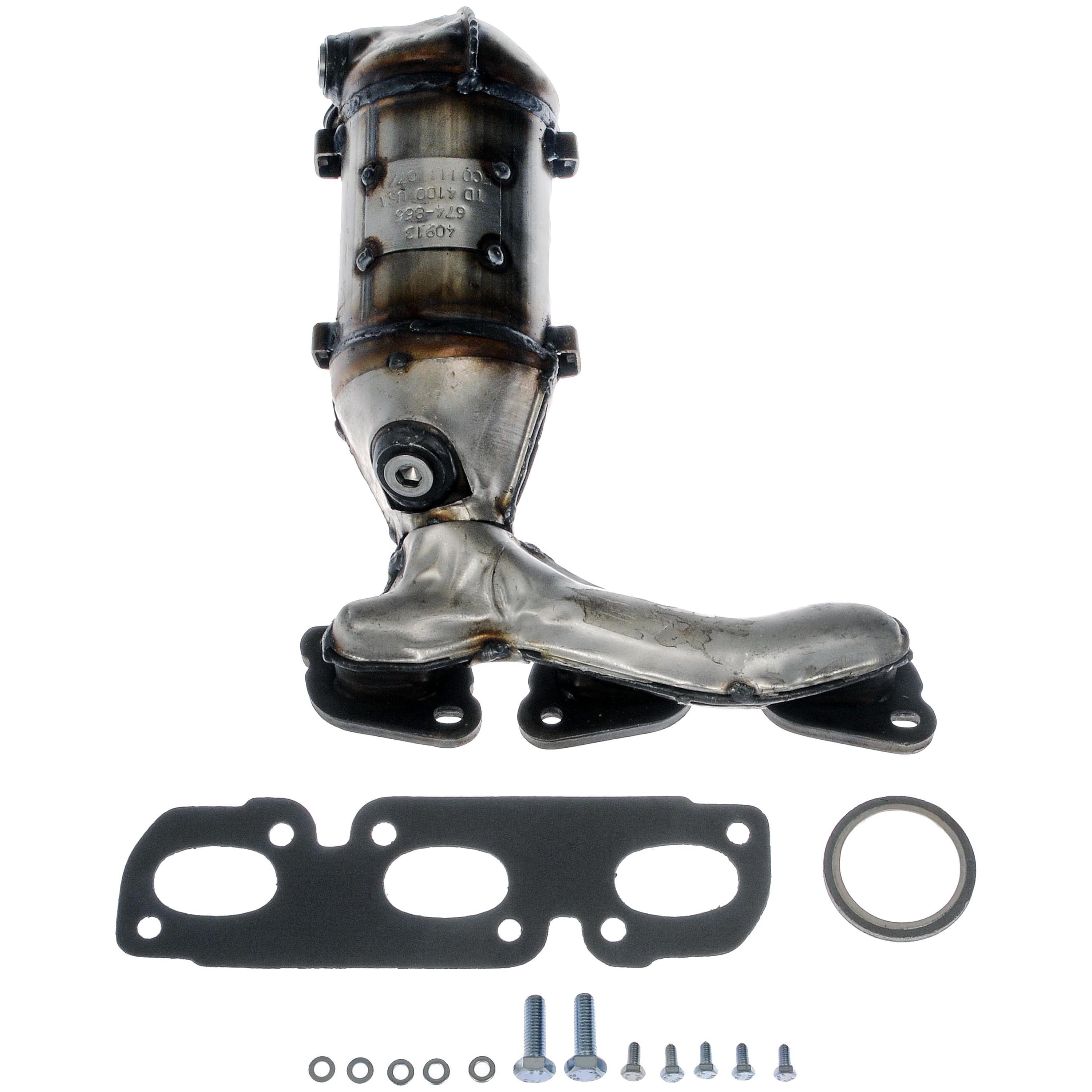 Dorman 674-866 Front Catalytic Converter with Integrated Exhaust Manifold for Specific Mazda Models (Non-CARB Compliant)