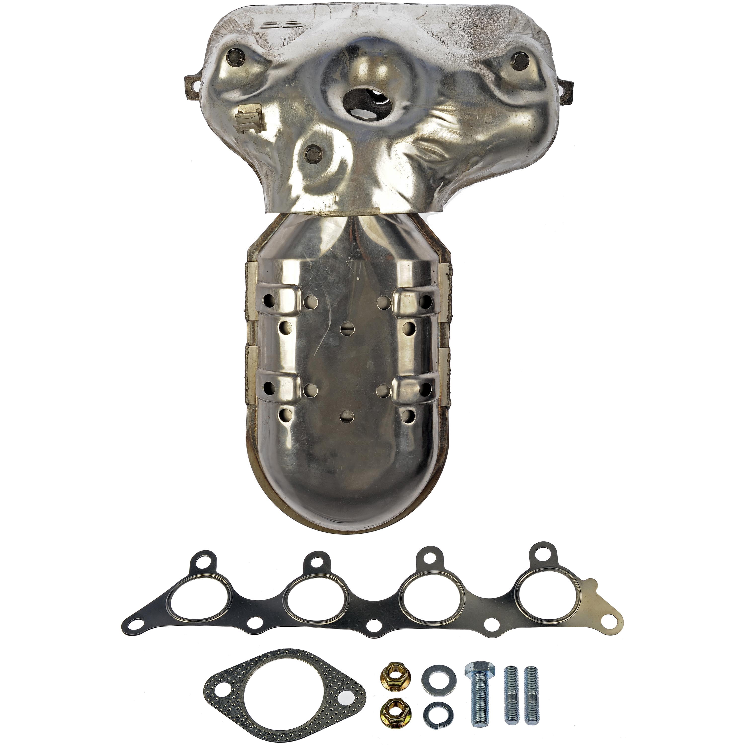 Dorman 674-885 Catalytic Converter with Integrated Exhaust Manifold for Specific Dodge / Hyundai / Kia Models, Natural