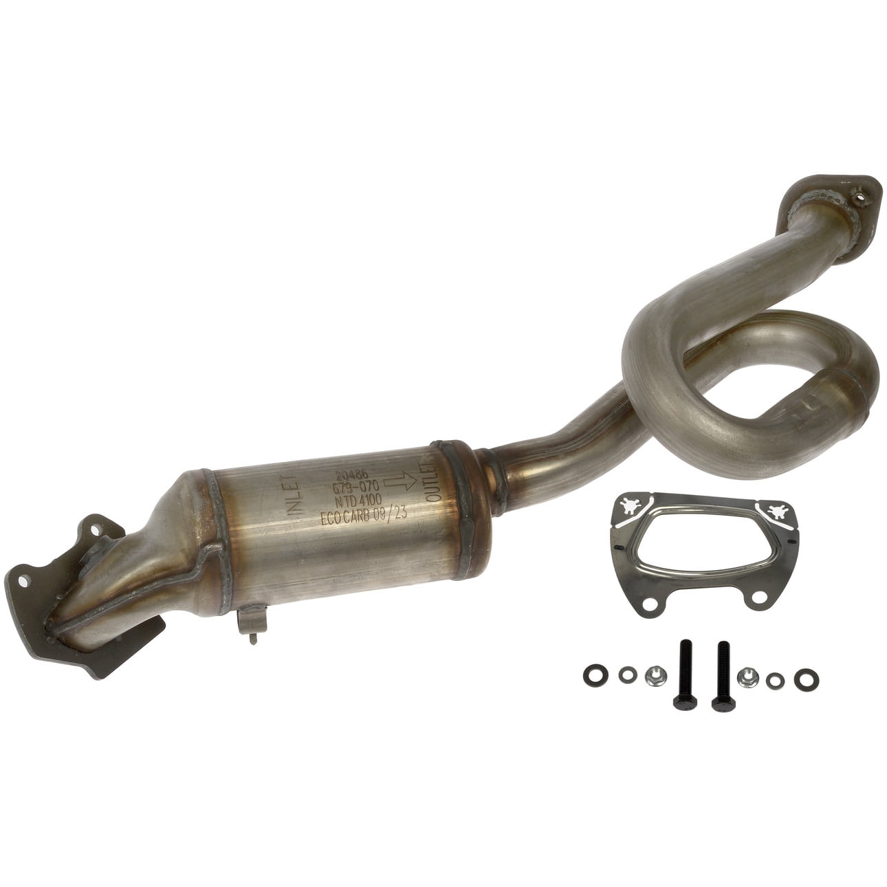 Dorman 679-070 Driver Side Catalytic Converter with Integrated Exhaust Manifold for Specific Jeep Models, Natural