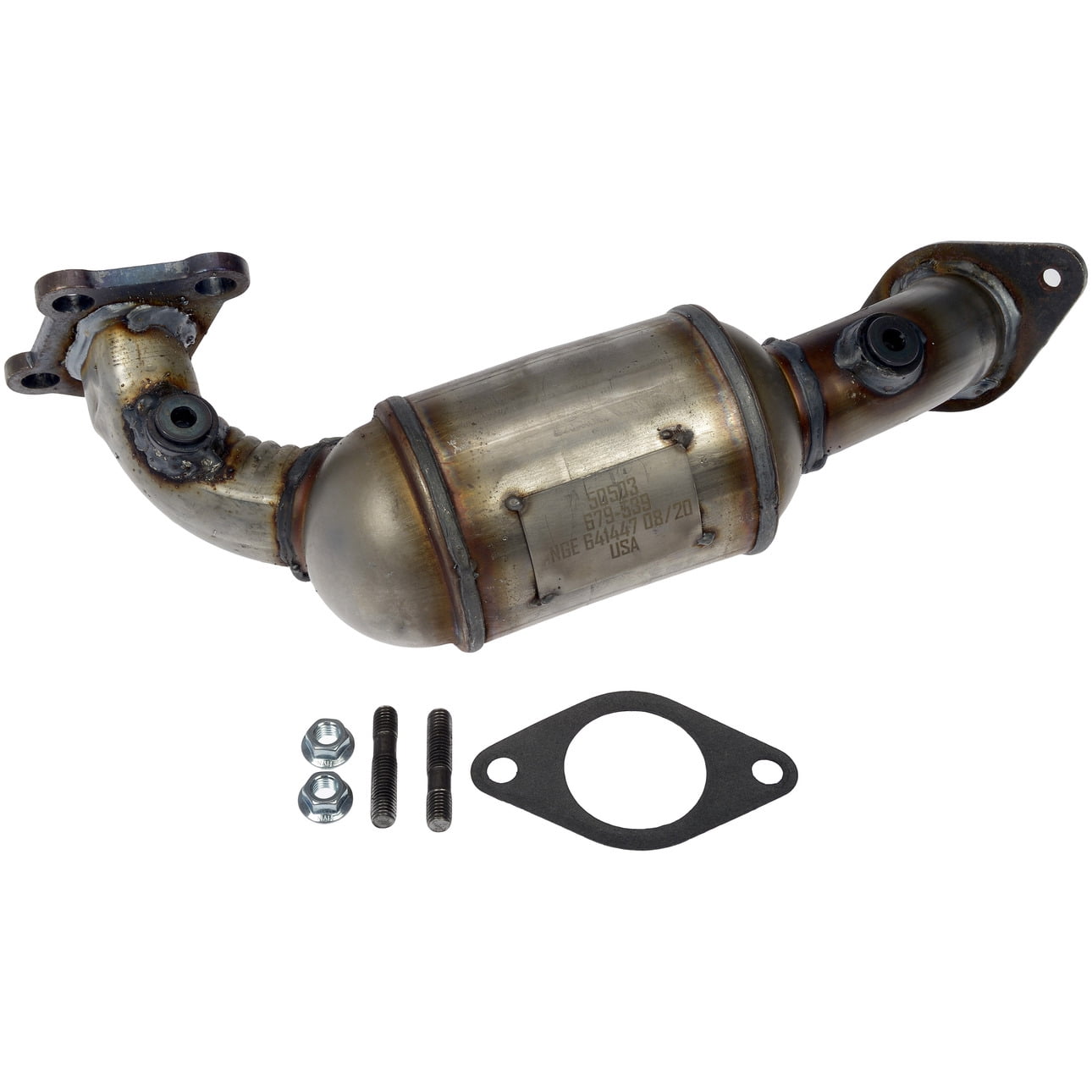 Dorman 679-539 Front Catalytic Converter with Integrated Exhaust Manifold for Specific Chevrolet Models, Natural