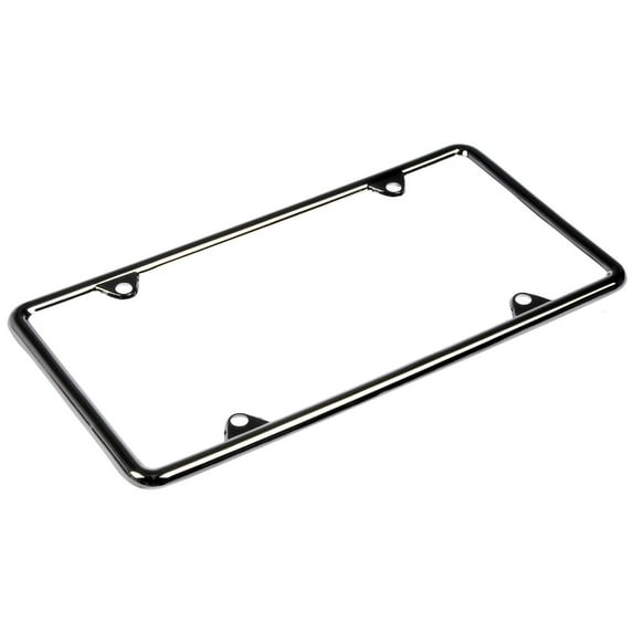 Dorman 68144 Universal Metal License Plate Frame Chrome Finish Chrome