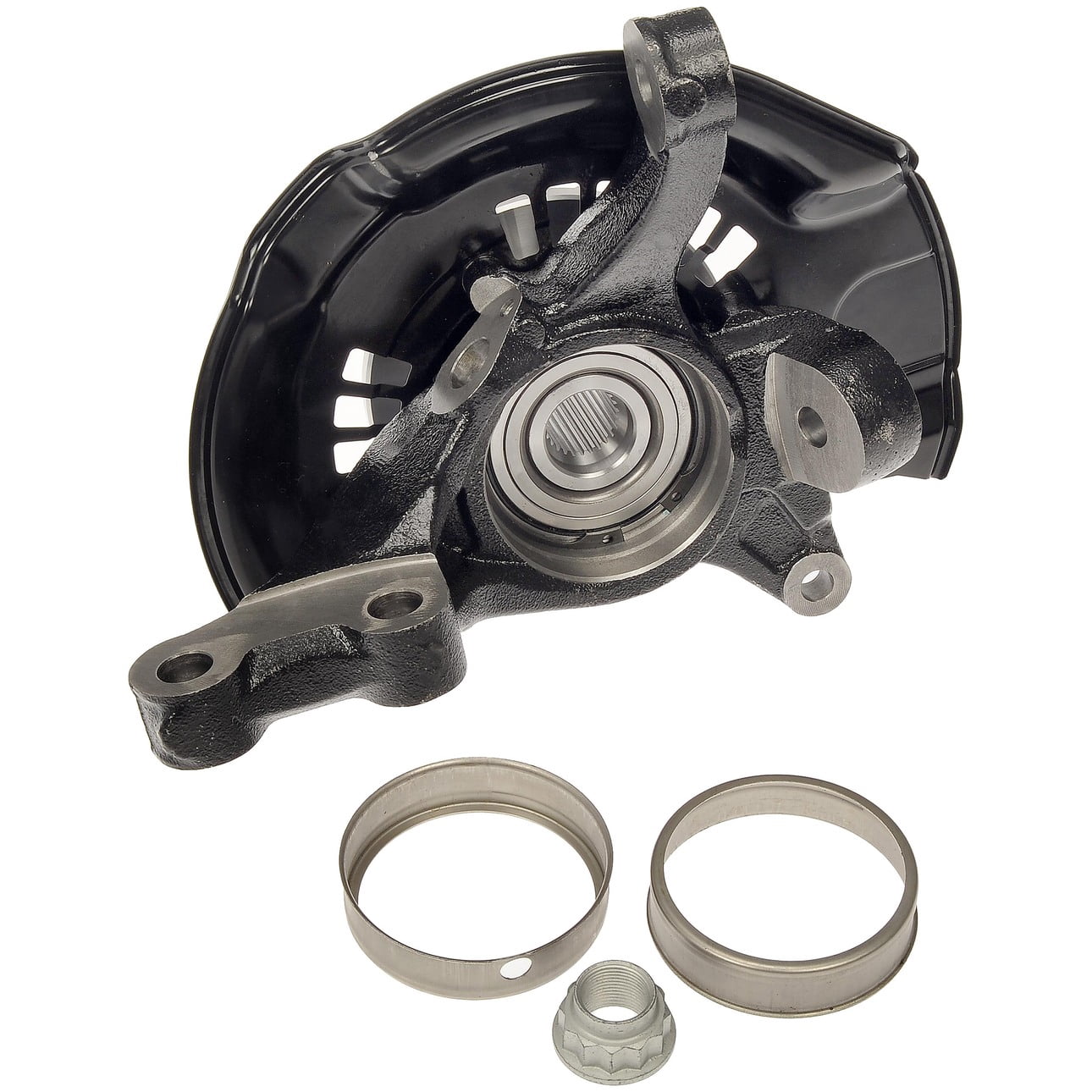 Dorman 686-256 Front Passenger Side Steering Knuckle Kit for Specific Toyota Models