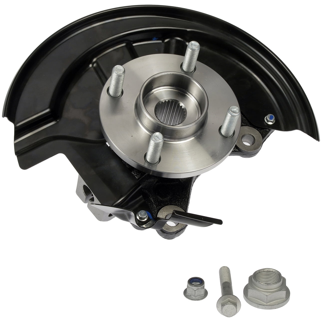 Dorman 686-367 Front Driver Side Steering Knuckle Kit for Specific Ford Models, Black; Natural (OE Fix)
