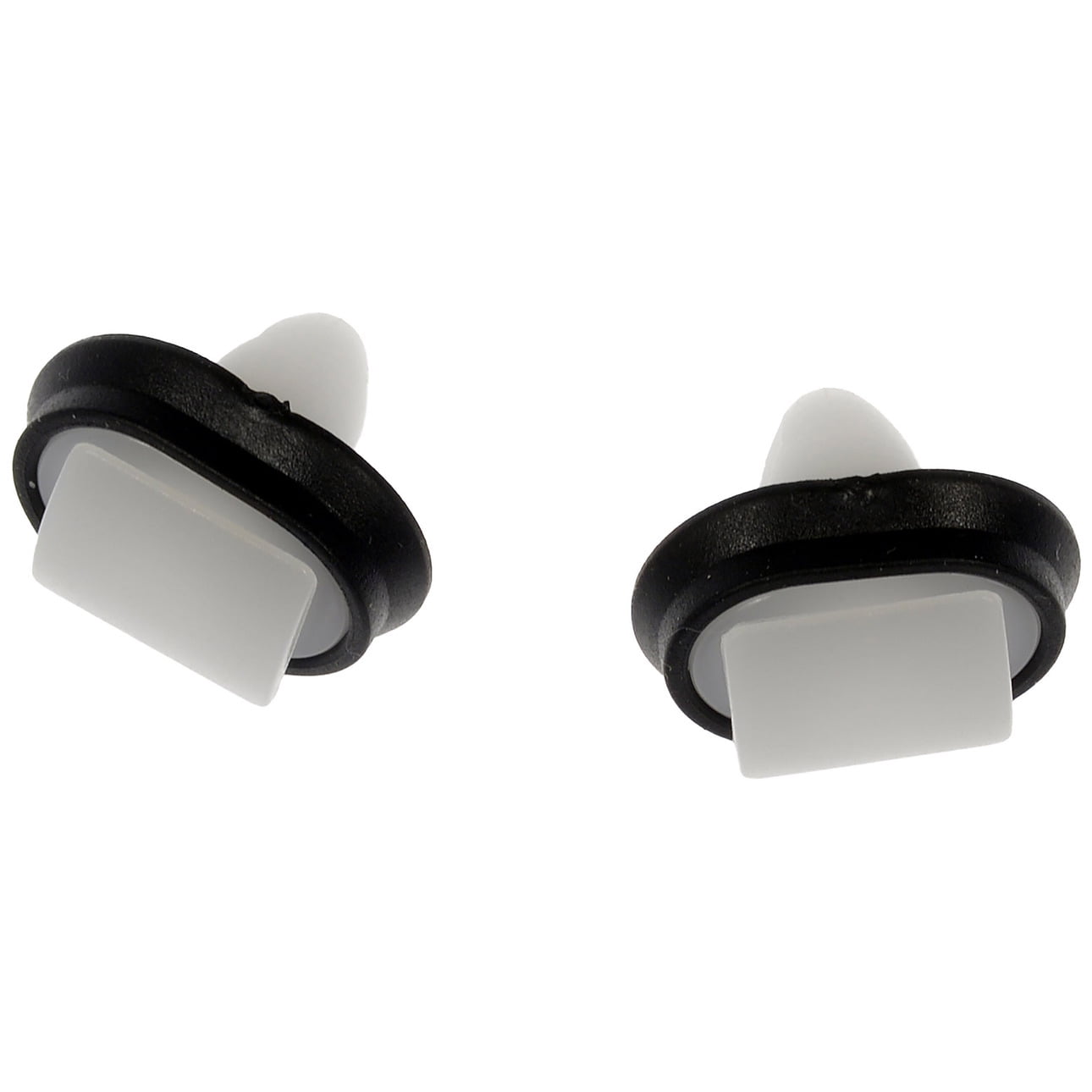 Dorman 700-720 Door Trim Panel Retainer With Sealer - Fits 3/8 Inch (9MM) Hole Size White; Black (Pack of 25)