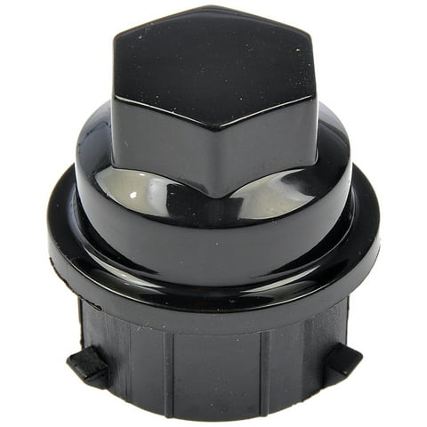 Dorman 711-022 Wheel Fastener Cover for Specific Models, Black (Pack of 5)