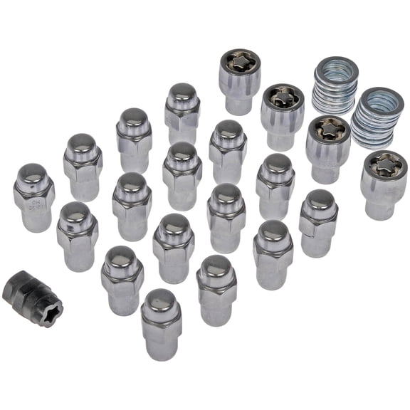 Dorman 711-248 Wheel Lock Set Chrome (Pack of 20)