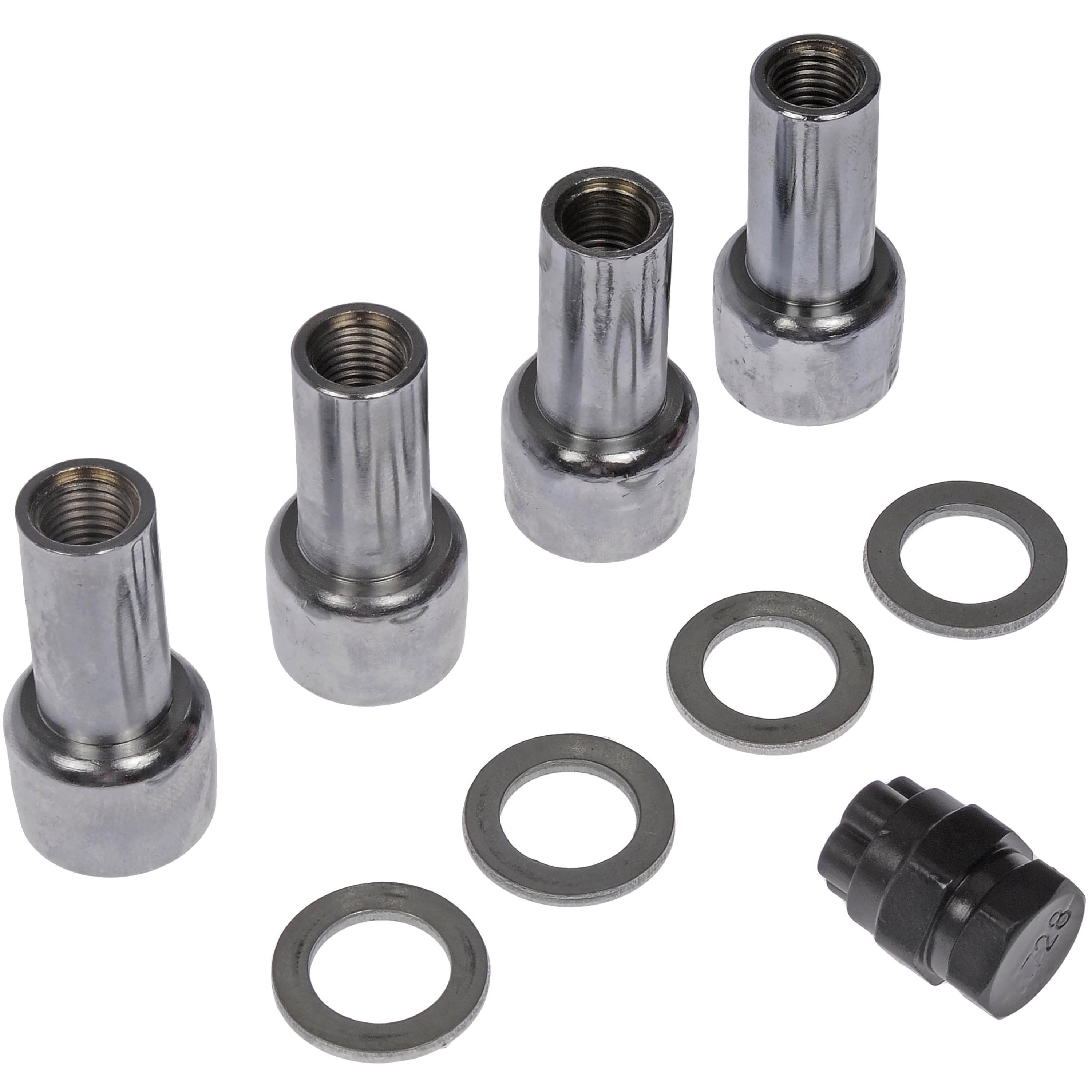 Dorman 711-322 Wheel Lock Set Chrome (Pack of 4)