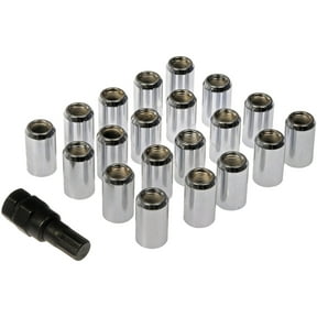 Dorman 711-445 Wheel Lock Set for Specific Models, Chrome (Pack of 20) Fits select: 1993-2021 NISSAN ALTIMA, 2008-2022 NISSAN ROGUE