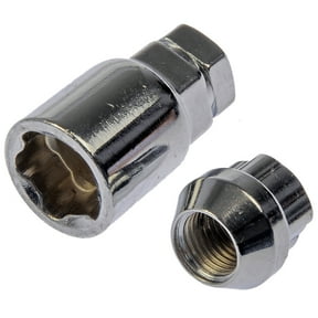 Dorman 711-626 Wheel Lock Set for Specific Models, Chrome (Pack of 4)