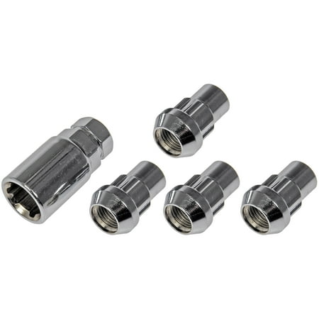 Dorman 712-228 Wheel Lock Set for Specific Models, Chrome (Pack of 4)