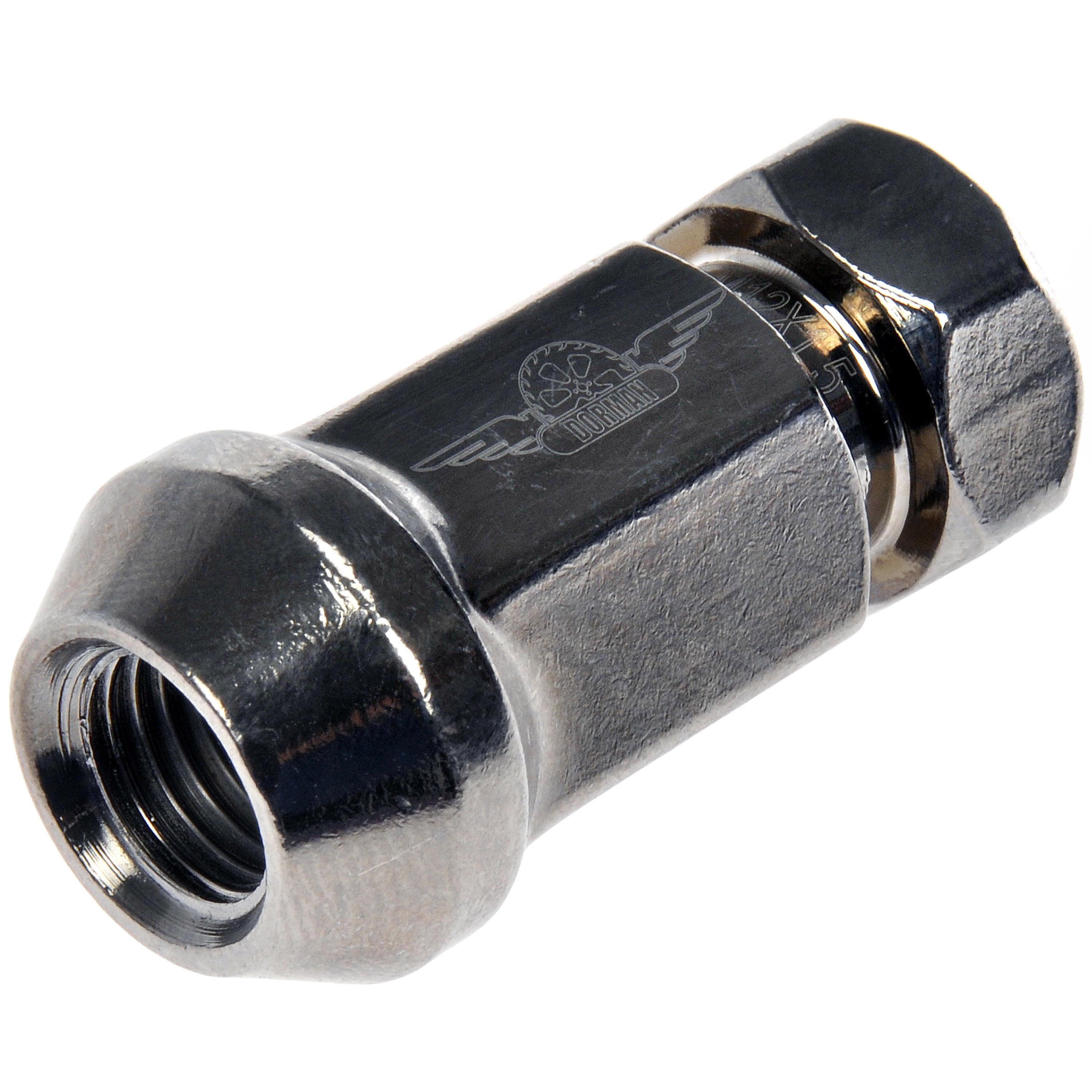 Dorman 712-245M4 Wheel Lug Nut for Specific Models, Hyper Silver (Pack of 4)