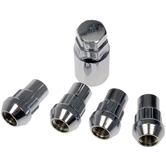 Dorman 712-328 Wheel Lock Set for Specific Models, Chrome (Pack of 4)
