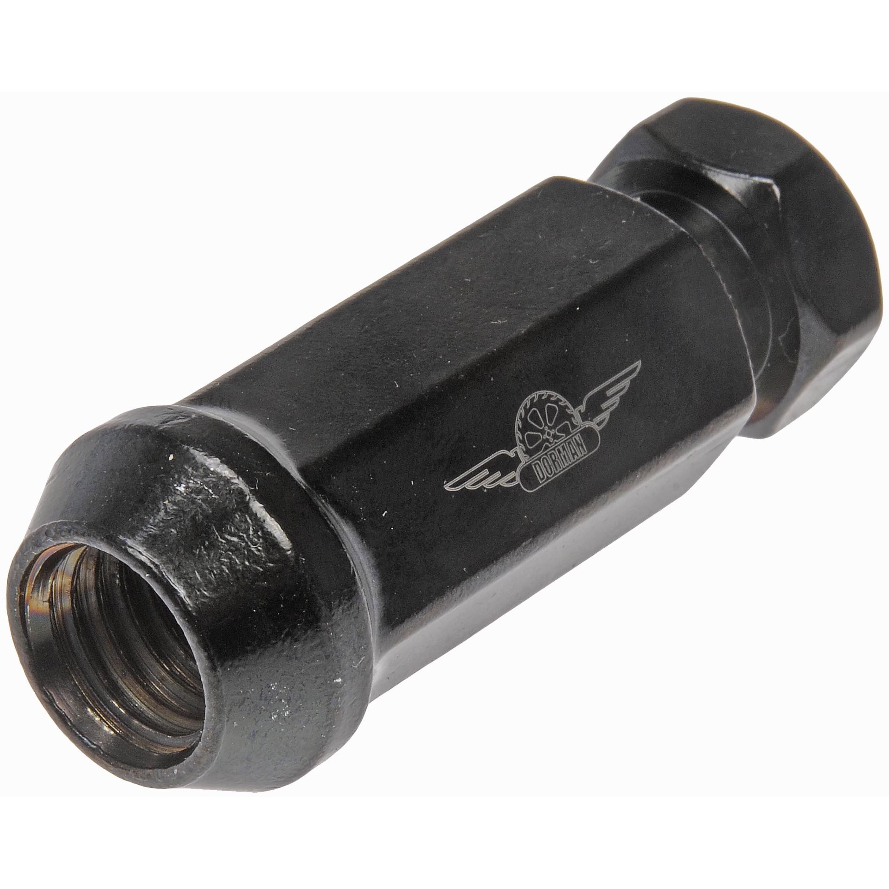 Dorman 712-545AXL Wheel Lug Nut for Specific Ford / Lincoln Models, Black (Pack of 24)