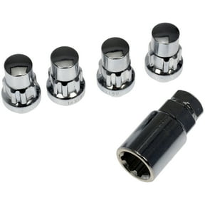 Dorman 712-628 Wheel Lock Set for Specific Models, Chrome (Pack of 4)