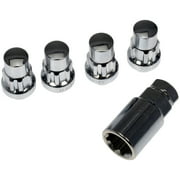 Dorman 712-628 Wheel Lock Set for Specific Models, Chrome Pack of 4