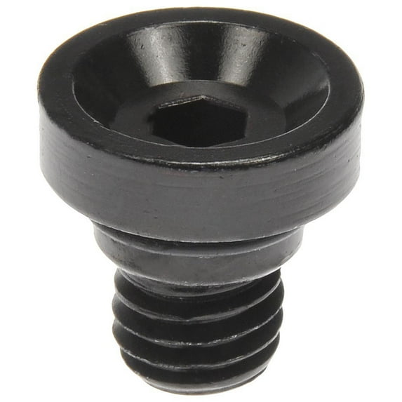 Dorman 712-X95A5 Wheel Nut Cap, Black Aluminum Black (Pack of 5)