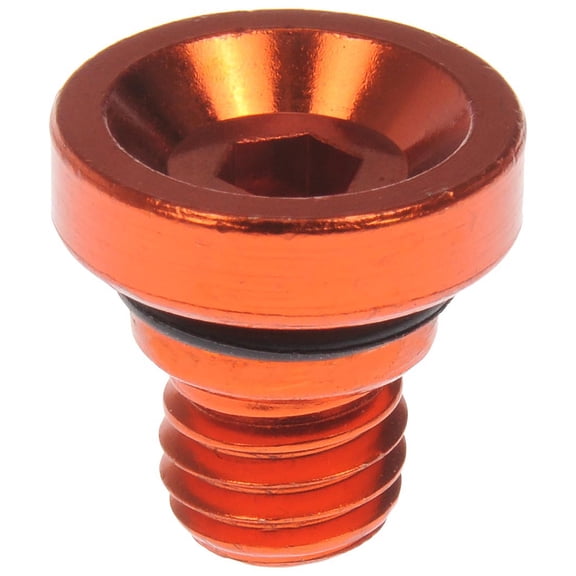 Dorman 712-X95I5 Wheel Nut Cap, Orange Aluminum Orange (Pack of 5)