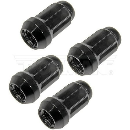 Dorman 712315C Matte Black Spline Drive Lock Set M12-1.50