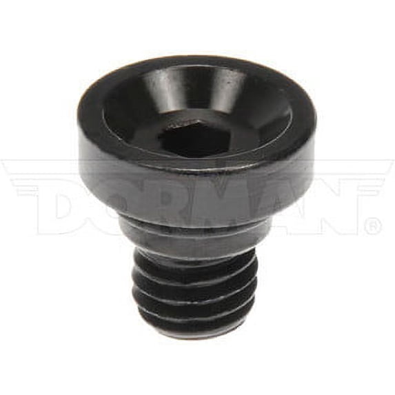 Dorman 712X95A5 Wheel Nut Cap, Black Aluminum